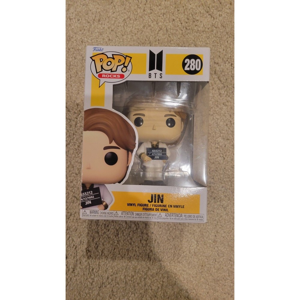 New Funko POP! Rocks: BTS #280 "Jin (Butter)" Vinyl Figure